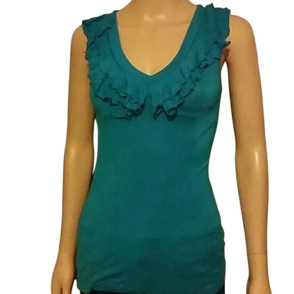 Ibby Libby turquoise top M - Picture 1 of 2